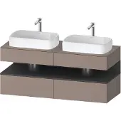 Duravit QA4767049430000 QTG KWTU WH Ek. 1400x550x600 bs. Mt.