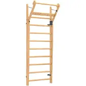 Nohrd Sprossenwand mit Ausleger, Eiche, 10 Sprossen