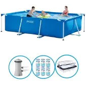 Intex Pool Rectangular Frame 300x200x75 cm - Sommerpaket