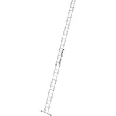 Proregal Sprossen-Schiebeleiter 2-teilig mit Standard-Traverse 2x18 Sprossen