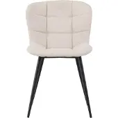 Ebuy24 Esszimmerstühle Lily Beige 2er-pack