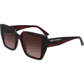 Karl Lagerfeld KL6036S N Striped burgundy 52/19/140 Damen Sonnenbrillen