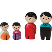 Plantoys Holzspielzeug Familie Iii (Asiatische Familie)