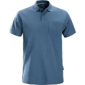Snickers Workwear Klassisches Poloshirt Ozeanblau-L