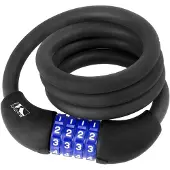 M-Wave Ds 12.10 S Cable Lock Schwarz 12 x 1000 mm
