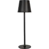 Clayre & Eef Tischlampe Ø 11x36 cm Schwarz Metall