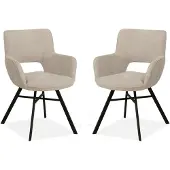 MX Sofa Esszimmerstuhl Mercury - Toffee (2er-Set)