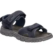 Josef seibel Brendan 03 Sandalen in Übergrößen Blau 16803-TE262-531 große Herrenschuhe