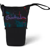 Satch Schlampermäppchen Utensilientasche Pencil Slider Night Vision schwarz