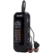Aiwa R-22BK, Persönlich, Analog, AM, FM, Analog, 3,5 mm, Schwarz