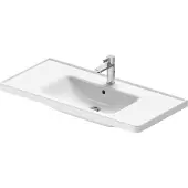 Duravit D-Neo Waschtisch, 1005x480mm, 1 Hahnloch, mit Überlauf, weiß Hochglanz, 2367100000