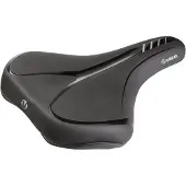 Velo Fit Traveller, Fahrradsattel, Track, Unisex, Schwarz, Einfarbig, 19,1 cm