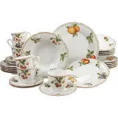 Creatable , 17032, Flora Orchard, Kombiservice 30-tlg, Porzellan