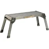 Alco Arbeitsplattform Aluminium 76x30x37cm silber