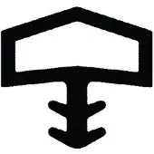 Trelleborg Zimmertür-Dichtung L8001,TSP-Last weiß 100 Stk