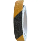 Vago-Tools 1x Antirutschband Selbstklebend 25mm x 5m Klebeband schwarz-gelb Tape