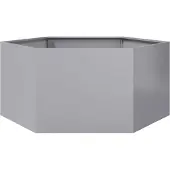 vidaXL Pflanzkübel Sechseckig 104x90x45 Verzinkter Stahl, Gabionen 2024 Neu DesignMöbel