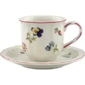 Villeroy & Boch Petite Fleur Mokka-/Espressotasse mit Untertasse