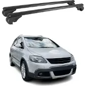 Omtec Dachträger für VW Golf Variant 2009-2013 Gepäckträger Grundträger Alu Schwarz 2x