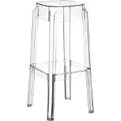 TPFLiving Barhocker Faxi Transparent