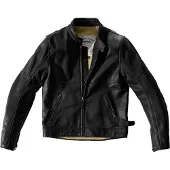 Spidi Rock Motorrad Lederjacke, schwarz, 52