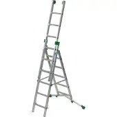 Facal Mehrzweckleiter SUPERPRIMA S600 3-teilig 5+6+6 Sprossen
