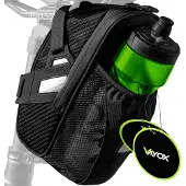 Vayox Fahrradtasche VA0349 | 1.5 L | Easy-Mount | Wasserdicht | Flaschenhalter | Schwarz