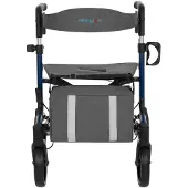 Antar Leichter Aluminium-Rollator mit Softreifen & abnehmbarer Rückenlehne 1 St