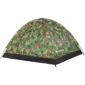 Springos Campingzelt 2 Personen-Zelt mit Moskitonetz 1 Kammer Fiberglas Gestell Lüfter