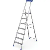 Werner Stufenstehleiter Pro Smart 7 Stufen