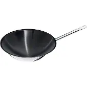 Contacto Wok, Wokpfanne, Edelstahl PTFE 18/10, Ø36 cm. 9,0 cm Höhe und 5 Liter