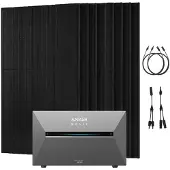 Anker SOLIX 4.000 W Balkonkraftwerk mit Solarbank 3 Pro ohne Halterung