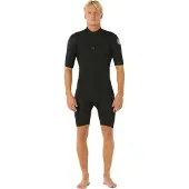 Rip Curl Dawn Patrol Spring 22 2 Mm Kurzarm-shorty Mit Rückenreißverschluss
