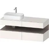Duravit QA4765043840000 QTG KWTU WH Ek. 1400x550x600 Wß Smt H