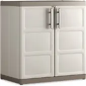 Kis Kunststoffschrank "EXCELLENCE", XL, niedrig Sand