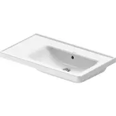 Duravit Möbelwaschtisch D-Neo 80x48cm, o HL, w, asy, B re, m ÜL, HLB
