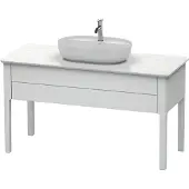 Duravit Waschtischunterschrank Luv 133,8x57x74,3cm, 1 AZ, steh., we s-matt