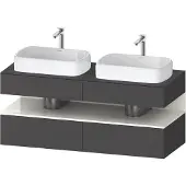 Duravit QA4767022490010 QTG KWTU WH Ek. 1400x550x600 Gt Mt. H