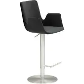 Mayer Barstuhl Sitzmöbel 1220 52 x 47 x 88 cm Stahl chrom matt/graohit