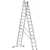 Euroline Premium 306 Mehrzweckleiter 2x14 Sprossen