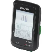 Prophete Fahrradcomputer mit GPS-Navigation – Beleuchtetes Display, Wasserdicht IPX6, Lenkerhalterung, Herzrate & Trittfrequenz mit Sensoren