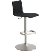 Mayer Barstuhl Sitzmöbel 1212 45 x 47 x 79 cm Stahl chrom matt/anthrazit