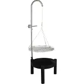 Hi Feuerschale mit Edelstahl-Grillrost 50 cm
