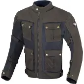 Merlin Chigwell Utility Oliv Motorrad Wachsjacke Größe S