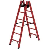 Proregal Sprossen-Stehleiter GFK 2x6 Sprossen