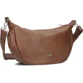 Zwei Beuteltasche Mademoiselle Halfmoon Bag M70 Braun onesize
