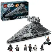 LEGO Star Wars Imperialer Sternzerstörer, Sternenschiff, Bauspielzeug, Spielset mit Darth Vader und Cal Kestis, Geburtstagsgeschenk für Jungen, Mädchen und Fans 75394