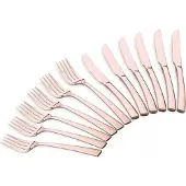 Berlinger Haus Besteckset 12 Teile Rosgold