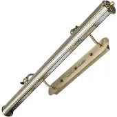 LINDBY Bilderwandleuchte Joely, 73cm, messing, Metall, E14