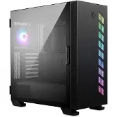 MSI MAG VAMPIRIC 300R, Midi Tower, PC, Schwarz, ATX, EATX, ITX, micro ATX, Gaming, Multi